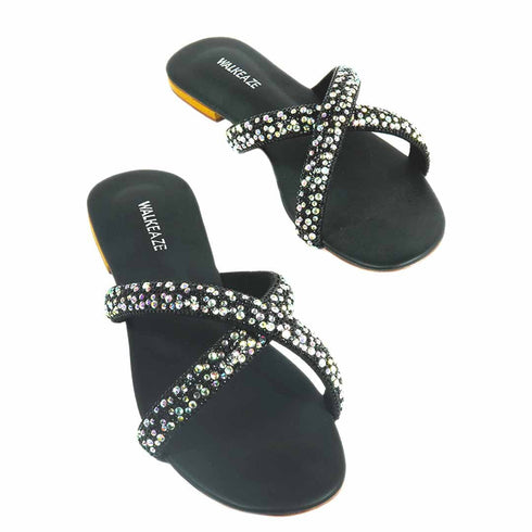 Women Formal Slippers - 40738S - Slippers - Walkeaze